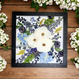 12x12 white roses